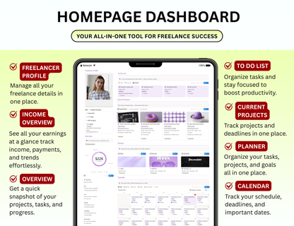 Freelancer Notion Planner