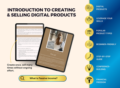 How to Create & Sell Digital Products | MRR PLR Ebook