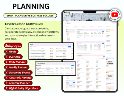 Business Planner Notion Template