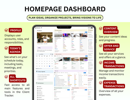 Creator Planner Notion Template