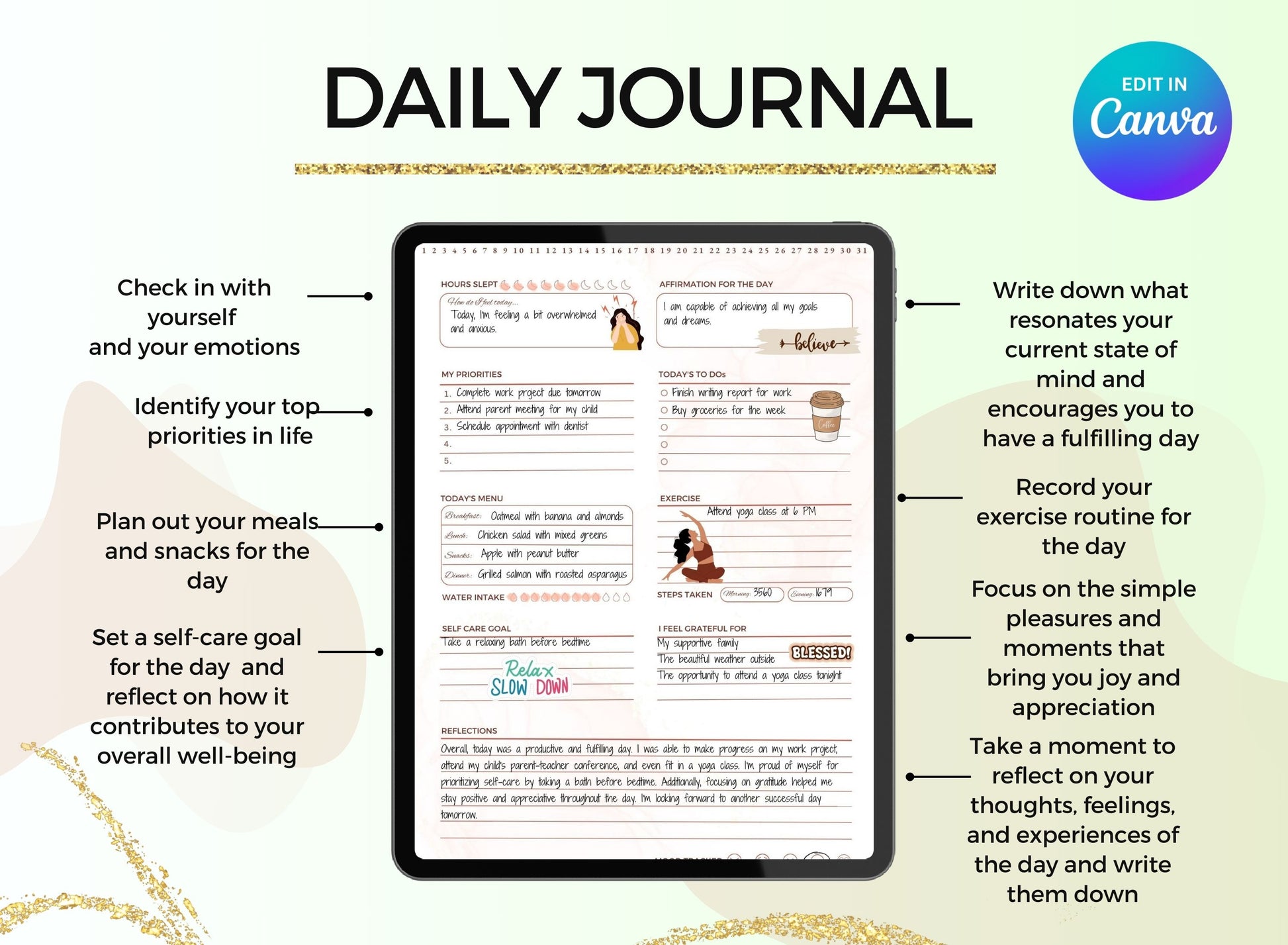 PLR Hyperlinked, plr digital products, Plr Digital Product, PLR digital planners, plr digital planner, PLR daily planner, plr canva, plr 2024 planner, PLR product PLR bundle, PLR, mental health PLR