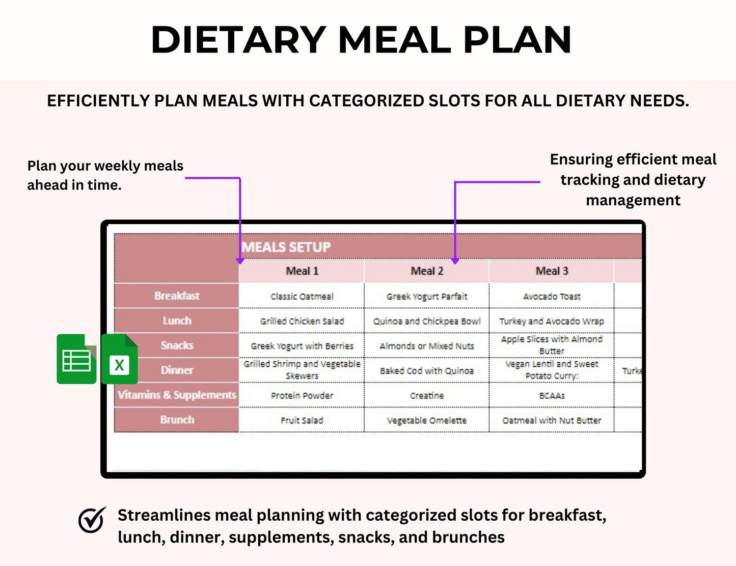 Weight Loss & Fitness Tracker Spreadsheet