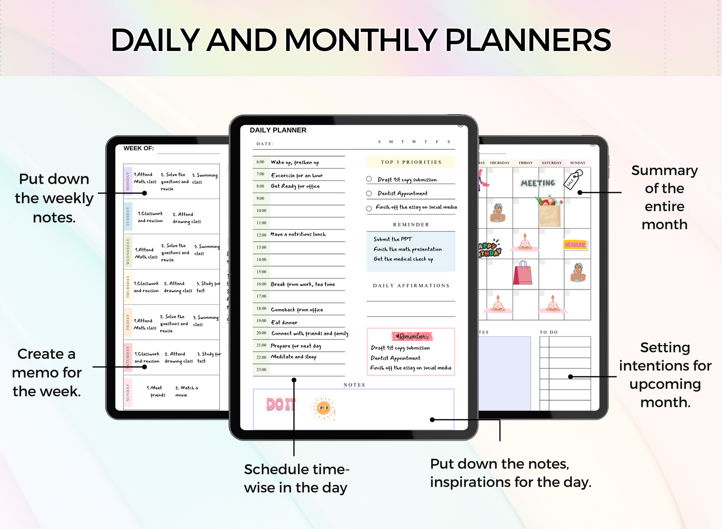 PLR Printable - Productivity Planner