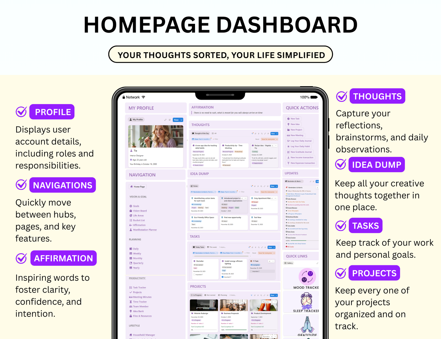 ADHD Notion Life Planner