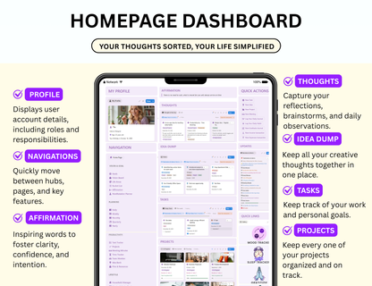 ADHD Notion Life Planner