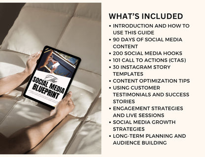 Social Media Bundle Planner Content Calendar