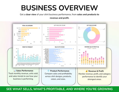 Tshirt Business Clothes Business Planner Log Apparel Templates