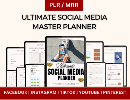 Social Media Bundle Planner Content Calendar