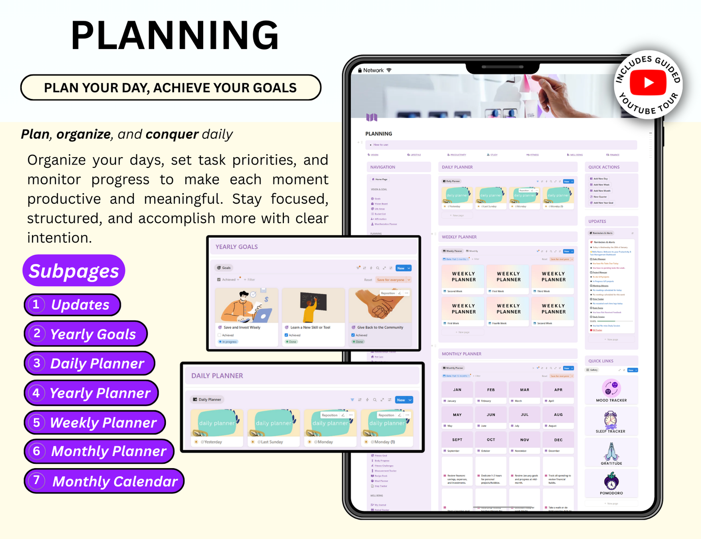 ADHD Notion Life Planner