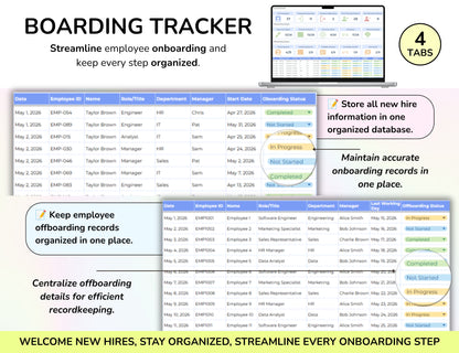 Human Resource Complete Package – 15-in-1 HR Spreadsheet Bundle