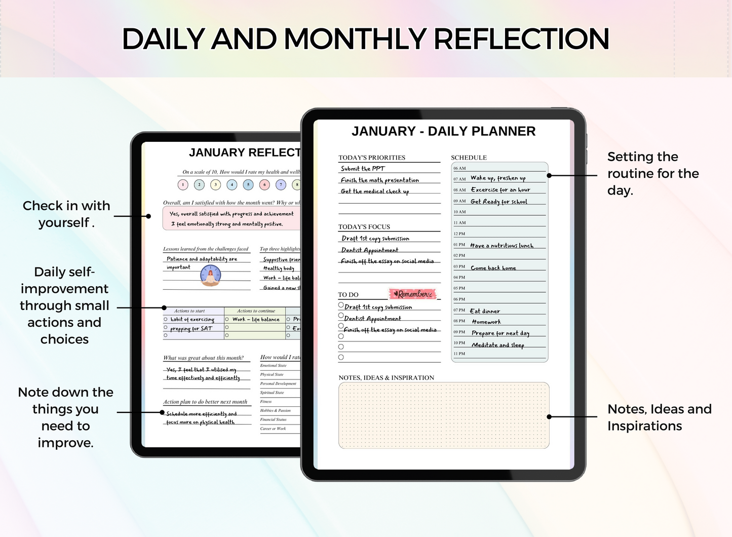 PLR Printable Planner - 100 + Planner Templates