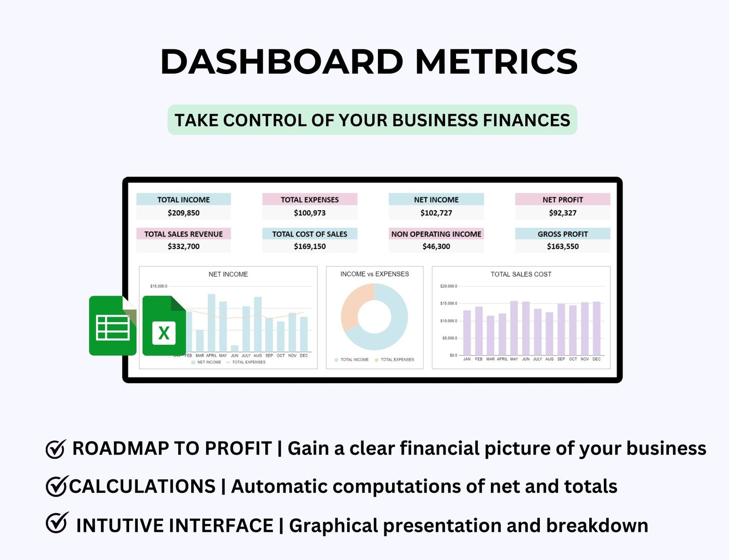 Profit and Loss Statement Spreadsheet