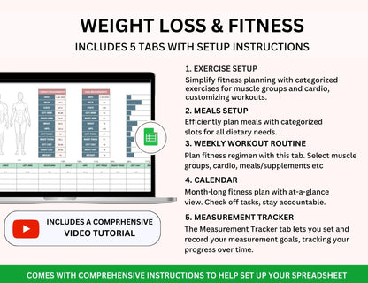 Productivity Spreadsheet Bundle with Master Resell Rights