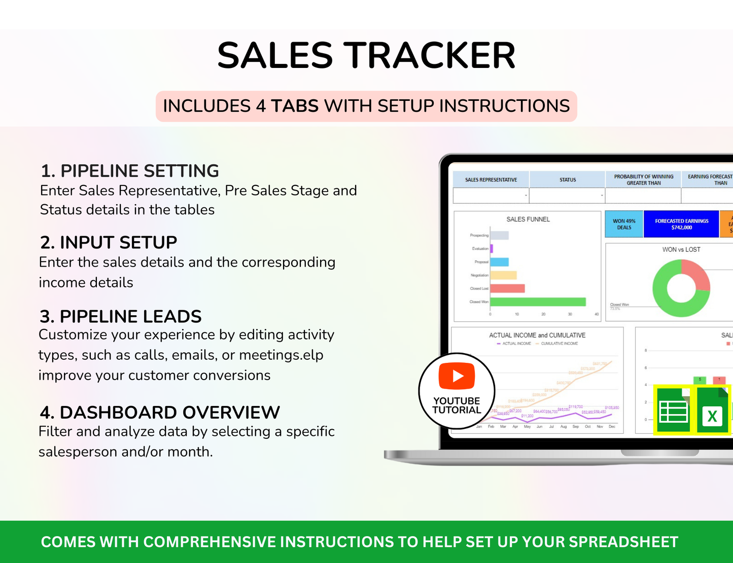 PLR Small Business Spreadsheet CRM, Business Tracker
