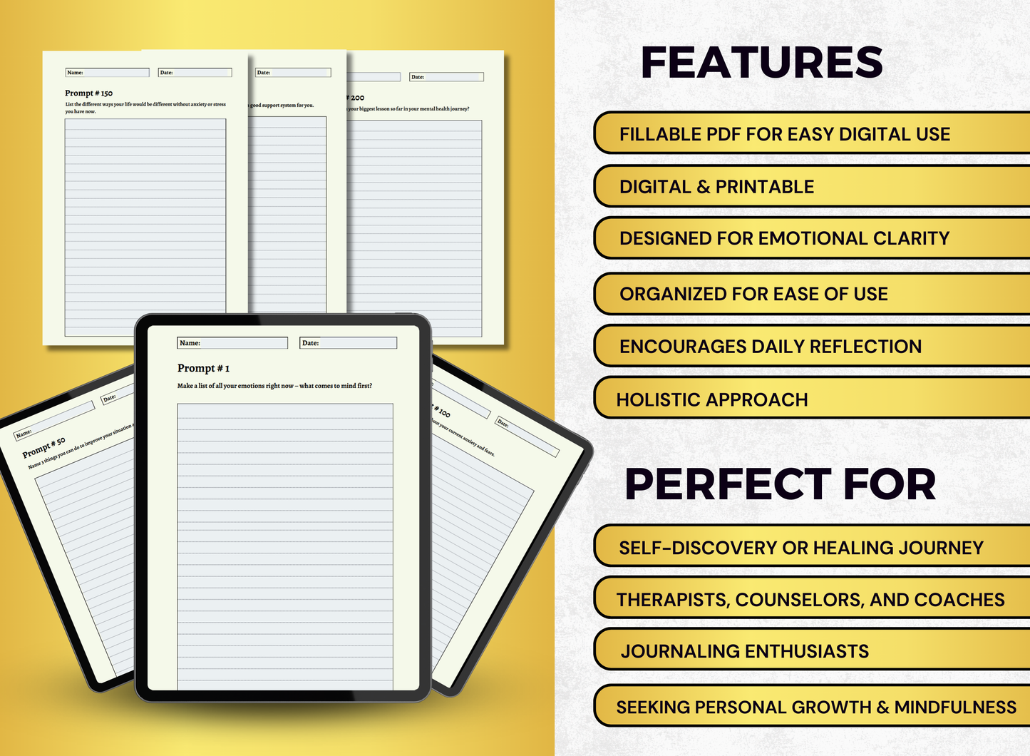 journal prompts for mental health, journaling ideas for mental health, mental health writing prompts, journal prompts for anxiety, writing prompts for mental health, journaling for mental health prompts, journal prompts mental health, prompts for journaling for mental health, mental health prompts, mental health printable journal prompts, mental health prompts fillable pdf, mental health prompts journal, worksheet, workbook, planner, fillable pdf, daily planner, digital planner, fill out pdf