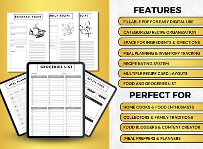 worksheet, workbook, planner, fillable pdf, daily planner, digital planner, fill out pdf, fill out pdf online, best planners, custom planner, editable pdf, pdf fillable form, best online planner,fillable pdf recipe card, recipe card planner, recipe card workbook, recipe card worksheet, recipe card fillable pdf, recipe card journal