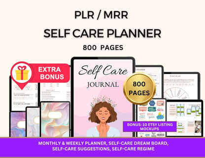 PLR Girl Bundle - Planner, Ebook, Self Care, Faceless Reels