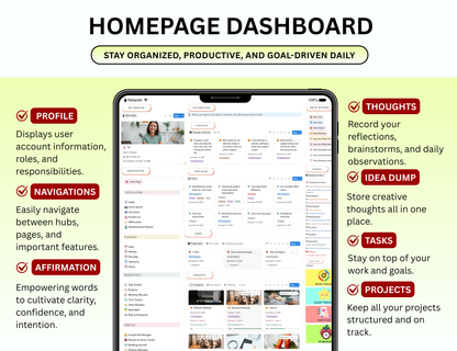 second brain notion, planner 2026, notion second brain, notion planner, notion dashboard, notion 2026, notion, life planner, digital planner 2026, digital planner, aesthetic notion adhd notion, adhd daily planner