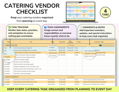 Event Planning Business Template, Party Planner, Event Management