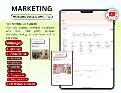 Content Notion Planner