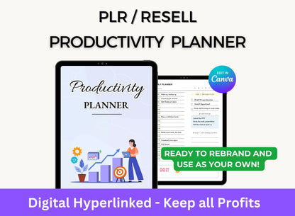Productivity Planner with Master Resell Rights