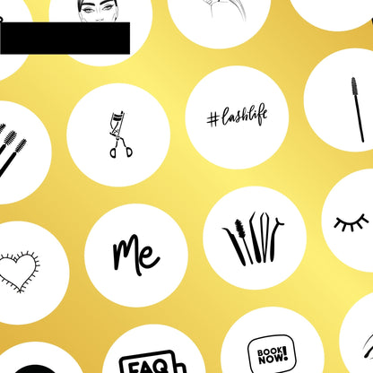 Lash Tech Templates | Lash Extension Instagram Templates