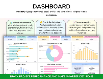 Contractor Estimate Spreadsheet — Construction Bid Calculator