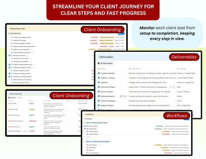 Client Portal Notion Template