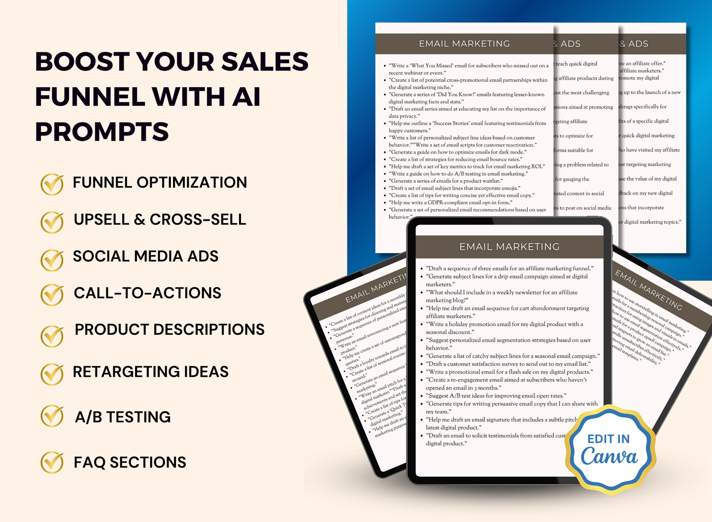 300+ ChatGPT Prompts Guide | MRR PLR Ebook