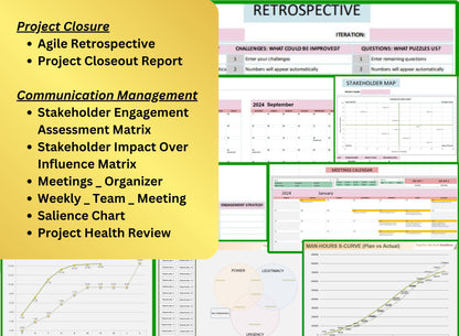 60+ Project Management Excel and PPT templates