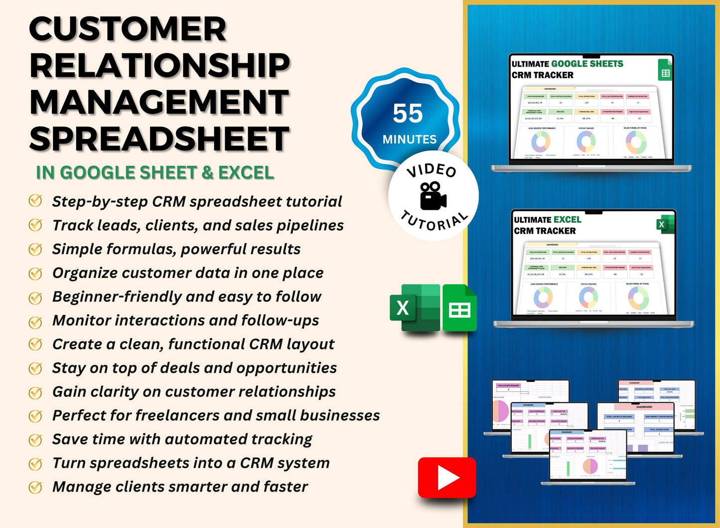 PLR Small Business Spreadsheet Video Course