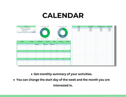 real estate sales tracker
