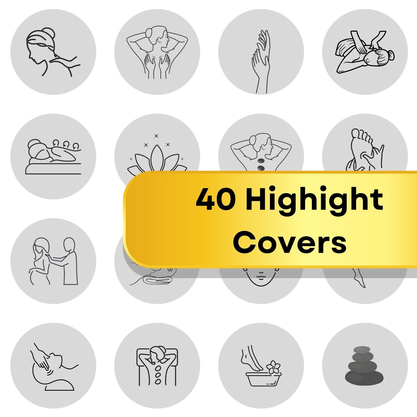 Massage Templates | Massage Therapy Social Media Templates