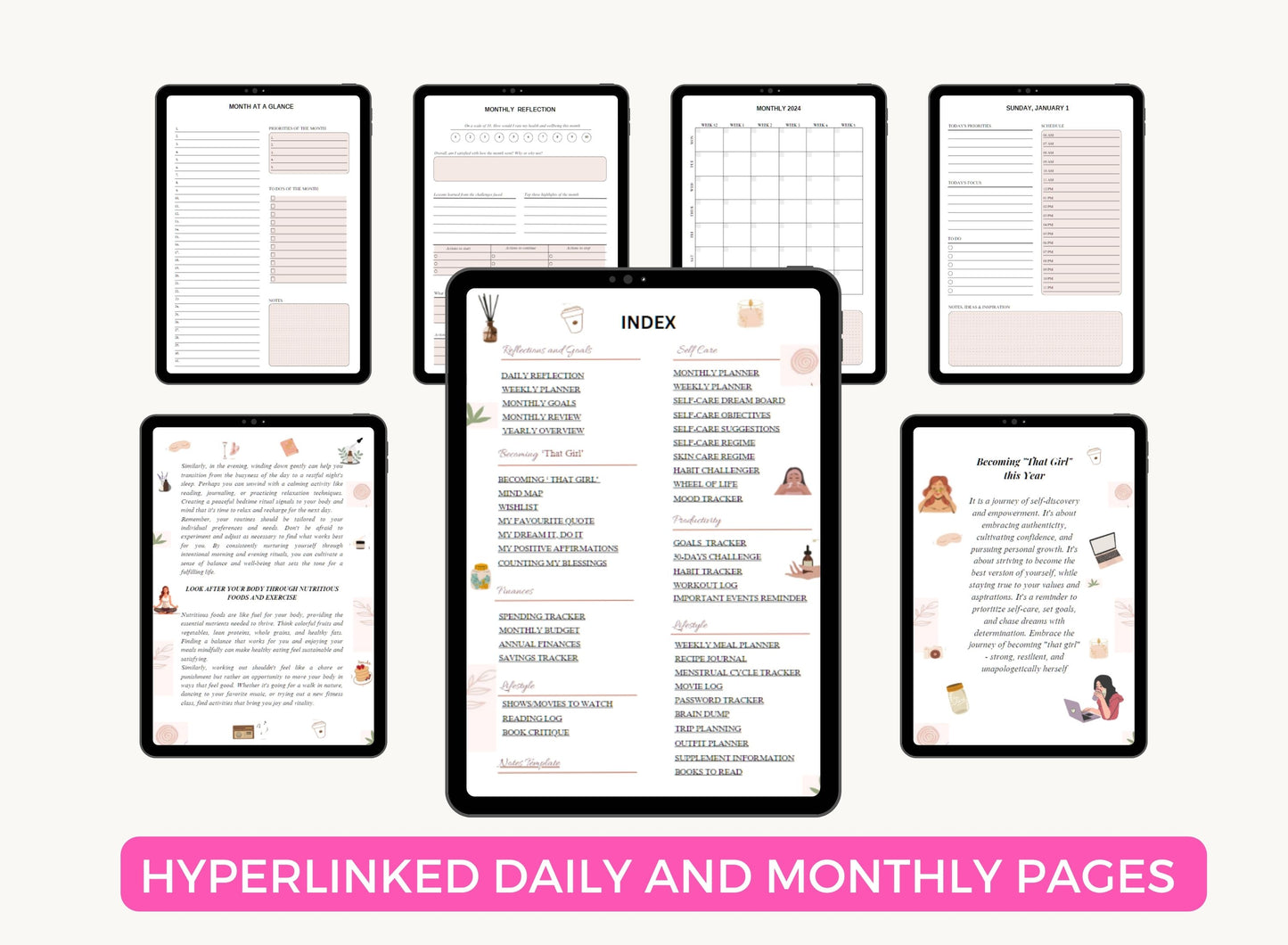 PLR Planner That Girl Planner Master Resell Rights