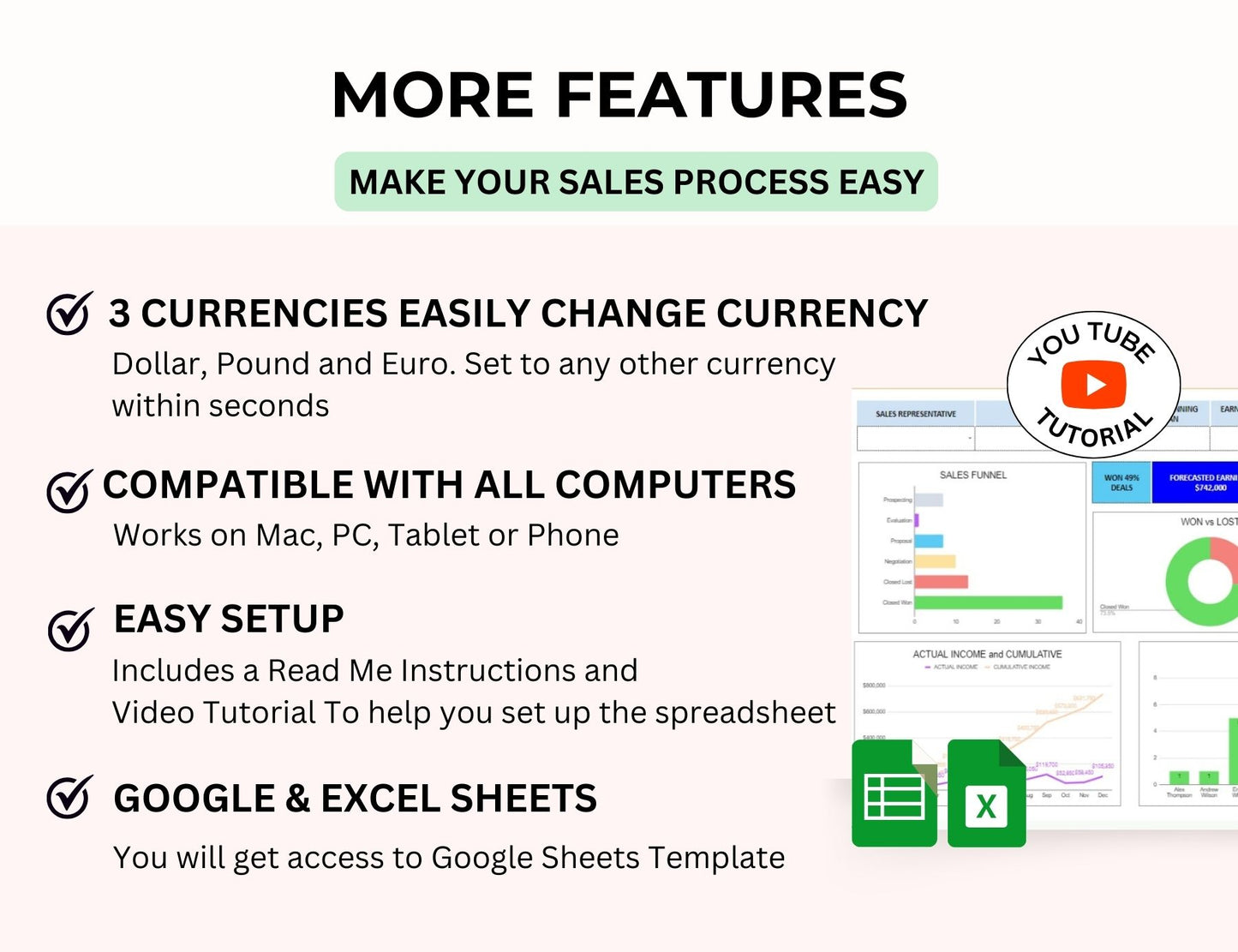 Sales Tracker Pipeline Spreadsheet