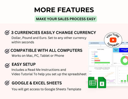 Sales Tracker Pipeline Spreadsheet