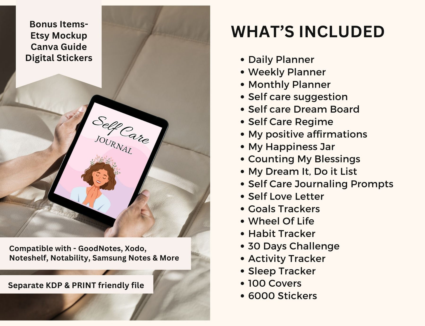 PLR Girl Bundle - Planner, Ebook, Self Care, Faceless Reels