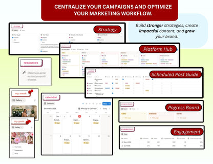 Content Notion Planner