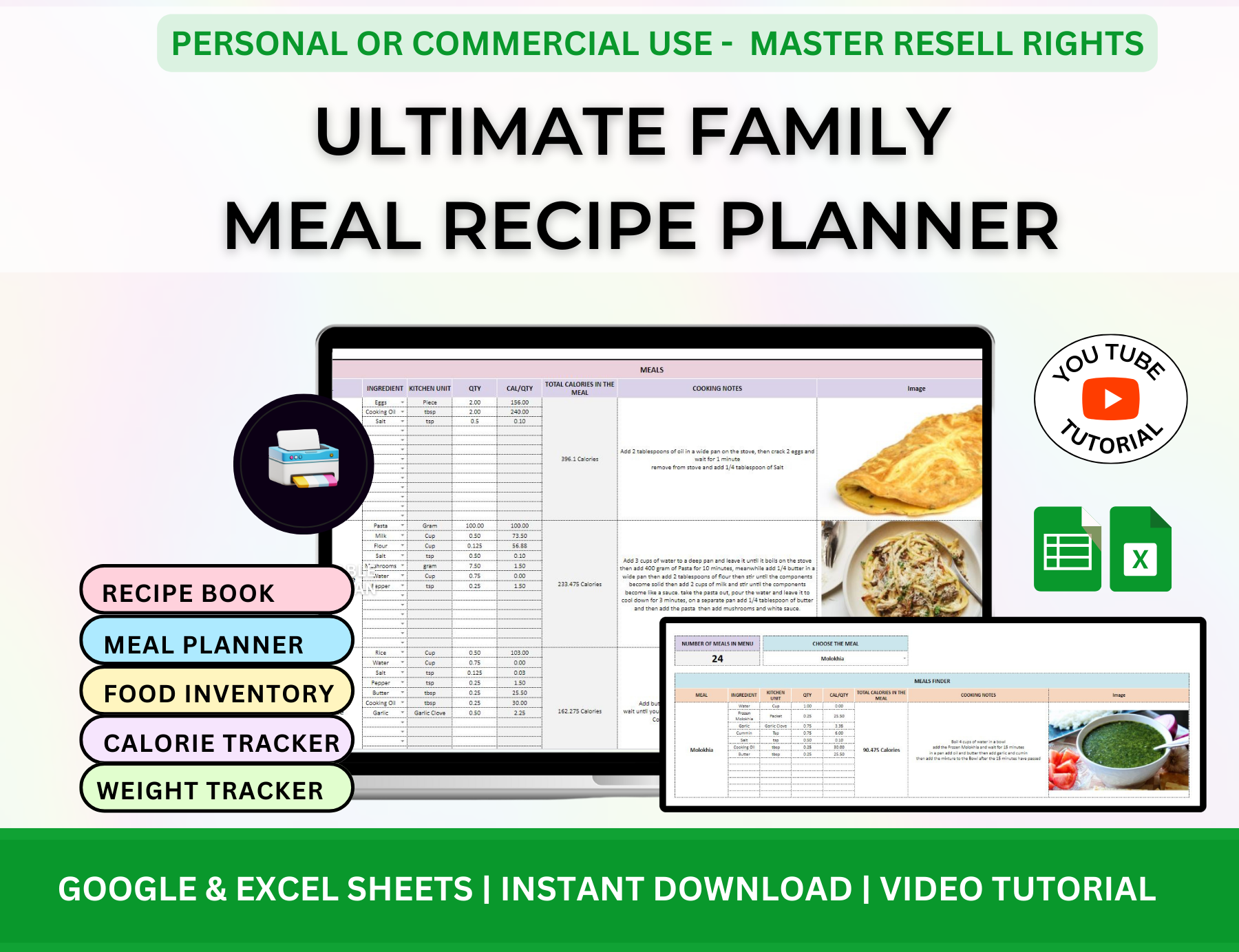 MRR, Mindset Coach Social media posts, Mindset Coach Instagram Templates, meal planning sheet, meal planner spreadsheet, meal plan template google sheets, meal plan google sheets, meal plan excel template, master resell rights, master resale, Life Coaching Templates, Life Coach Templates, instant download, Holistic Coach Posts, Health Coach Instagram Templates, google sheets grocery list template