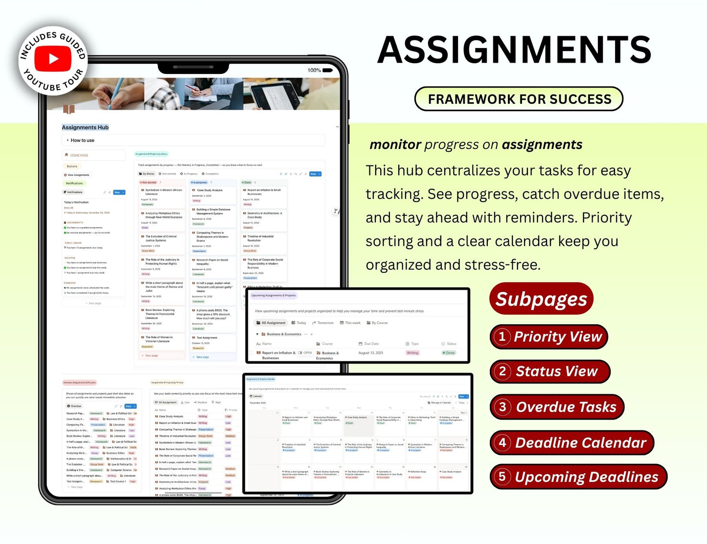 Academia University Planner