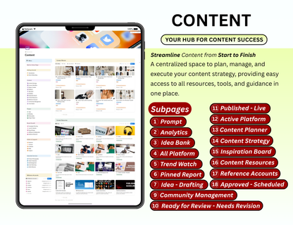 Client Portal Notion Template