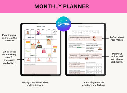 PLR Planner That Girl Planner Master Resell Rights