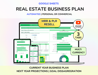 Real Estate CRM Landlord Rental Property Spreadsheet Transaction Coordinator Buyer Seller Pipeline Listing Expense Real Estate Tracker