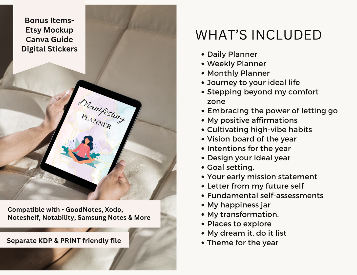 Manifestation Planner Manifestation Journal Manifestation Workbook 369 Manifestation Manifestation Printable, Master Resell Rights MRR PLR Manifestation Planner Manifestation Journal Resale Money Manifestation PLR Digital Planner Manifestation Bundle Manifesting Journal 