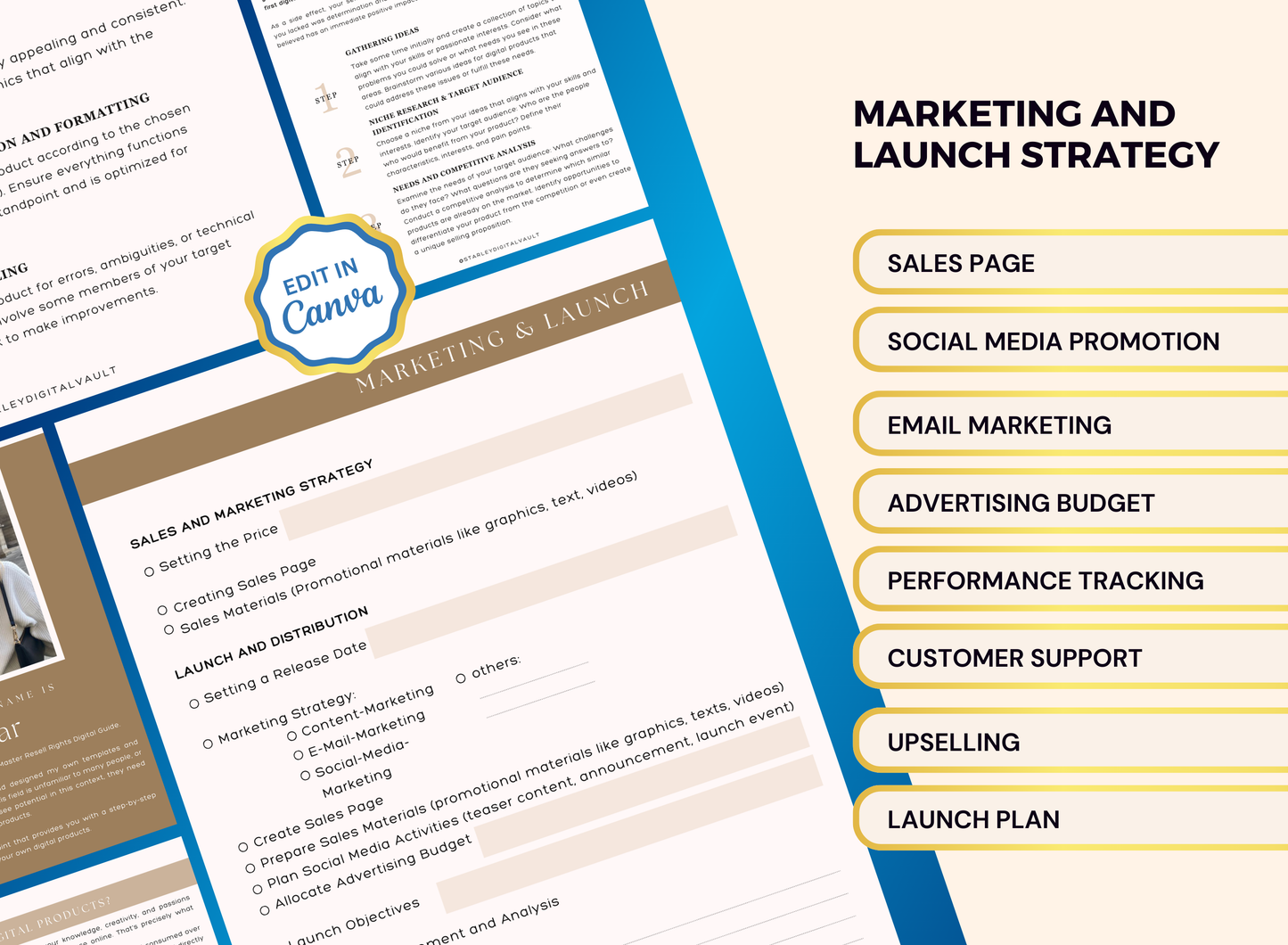 How to Create & Sell Digital Products | MRR PLR Ebook