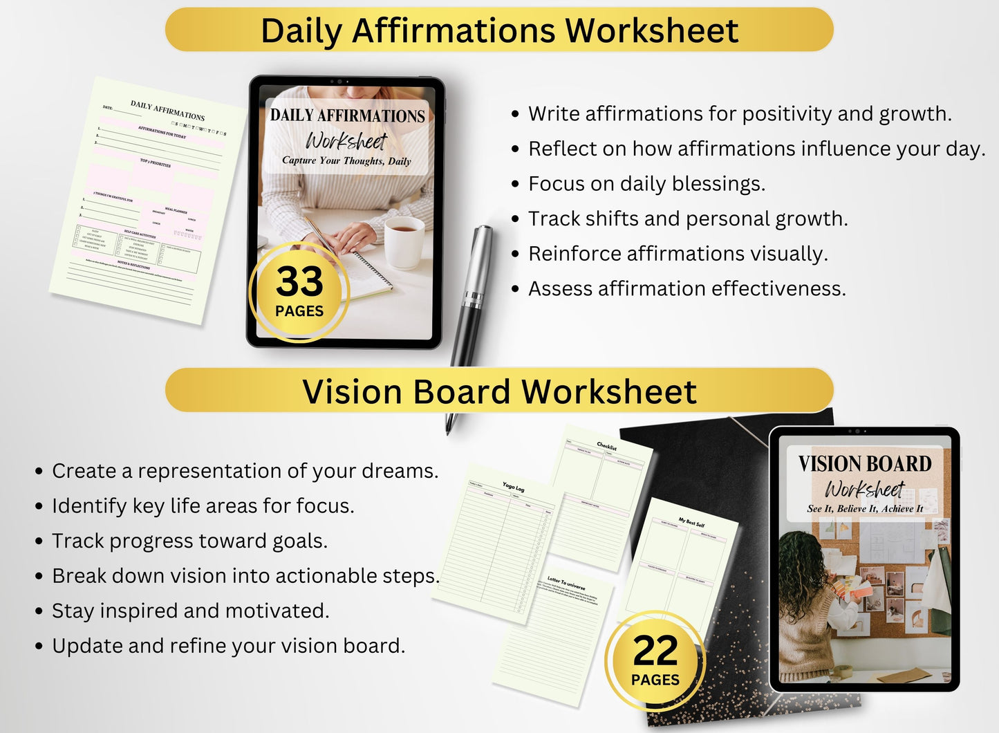 Personal Development Worksheets Coach Worksheets Master Resell Rights