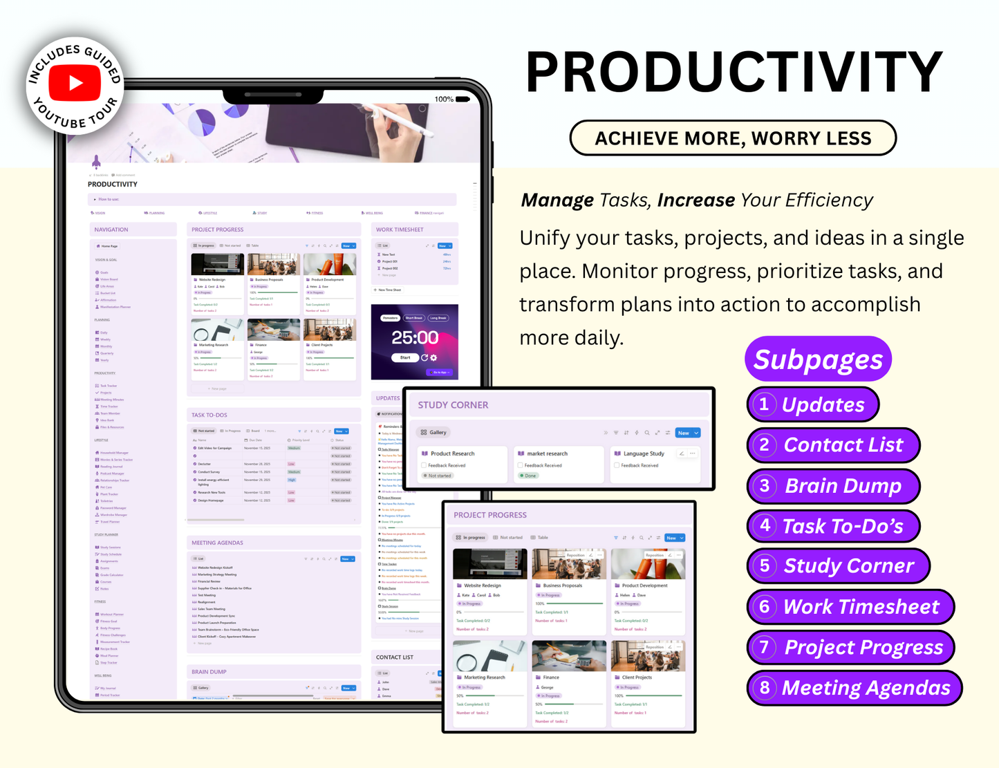ADHD Notion Life Planner