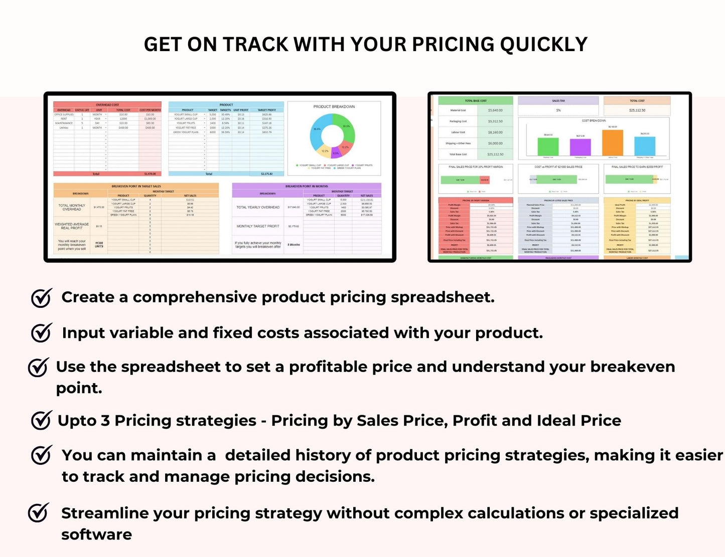 Product Pricing & Profit Margin Calculator