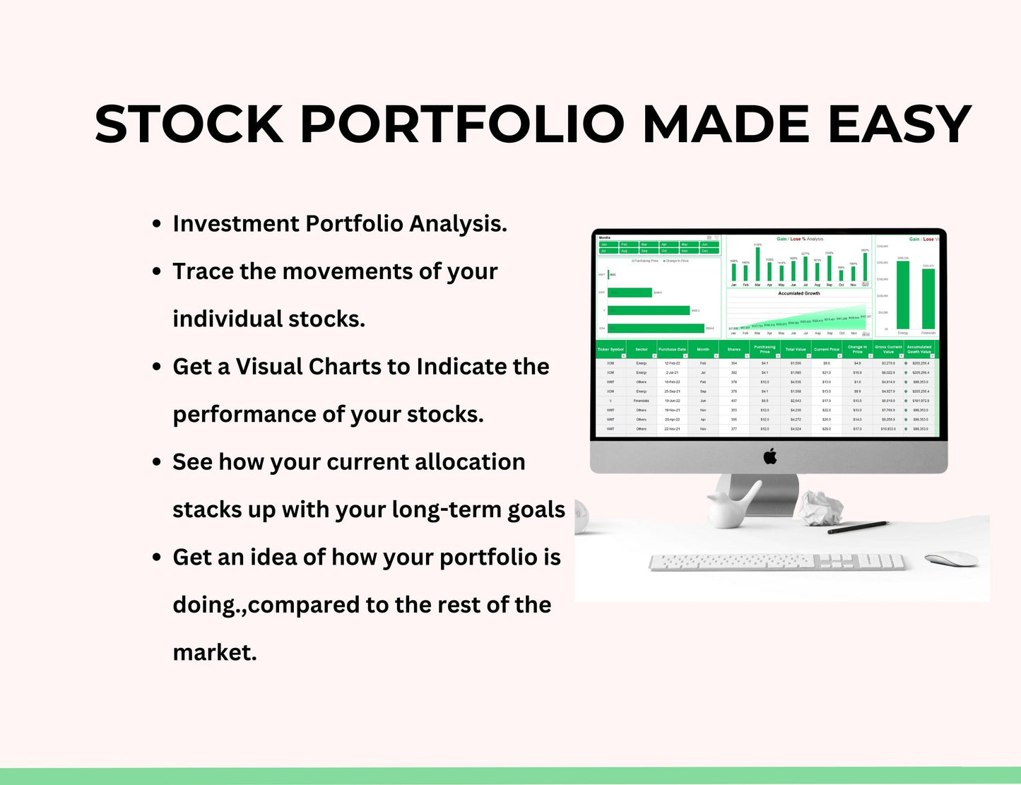 investment tracking spreadsheet