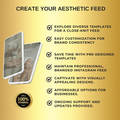 200 Skincare Social Media Templates | Esthetician Instagram Template